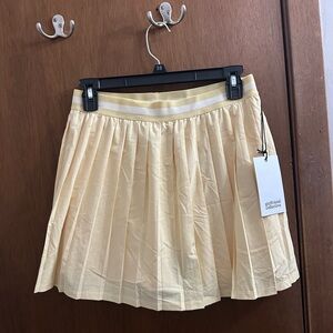 Girlfriend collective Yellow skater skort